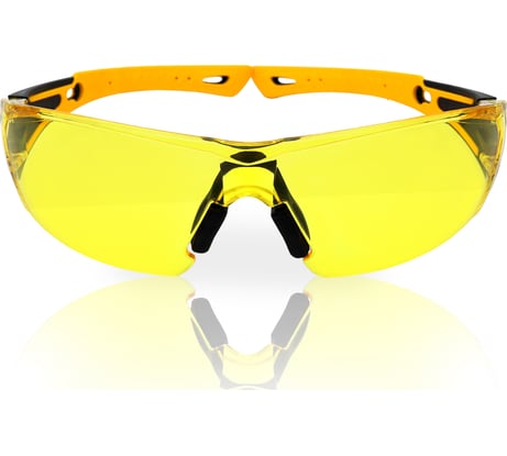 Защитные открытые очки ЕЛАНПЛАСТ Компаньон желтые ОЧК702KN (О-13072KN)