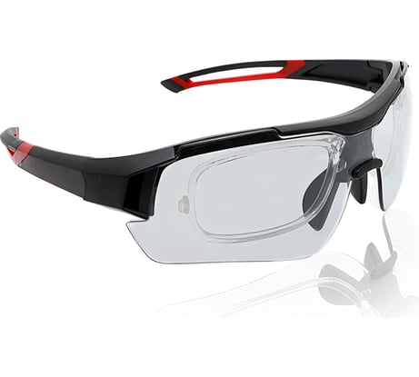 Защитные открытые очки ЕЛАНПЛАСТ Дуэт дымчатые ОЧК803KN (O-13083KN)