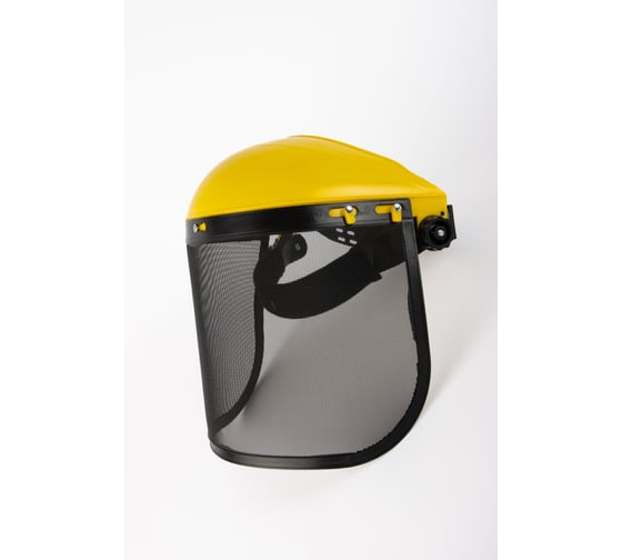 Защитный лицевой сетчатый щиток Jeta Safety (козырек+сетка) Vader, JVS-101 1