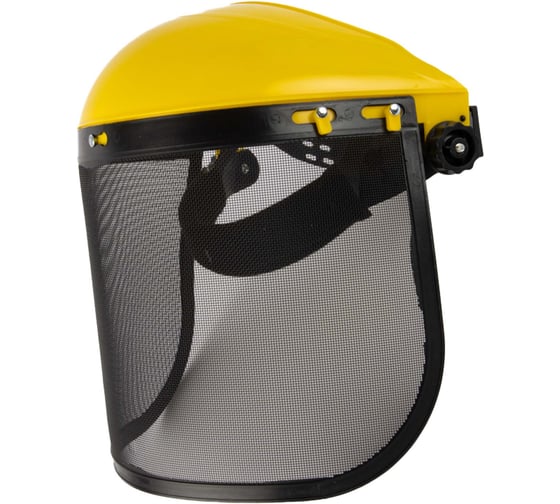 Защитный лицевой сетчатый щиток Jeta Safety (козырек+сетка) Vader, JVS-101