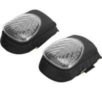 Наколенники с рифленой PVC накладкой СИБРТЕХ водонепроницаемые, вставка из EVA с гелевой подушкой 89414