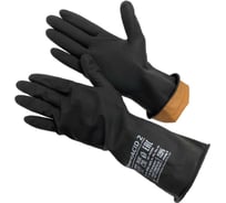 Перчатки резиновые технические GWARD ACID 2 КЩС тип II К50 Щ40, р L 12 пар в упаковке арт. HIM90 HIM90/L