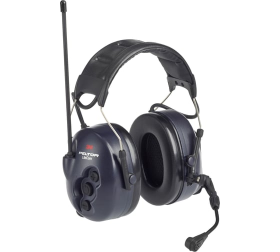 Противошумные наушники со стандартным оголовьем 3М PELTOR LiteCom MT53H7A4400-EU 7000108540 1