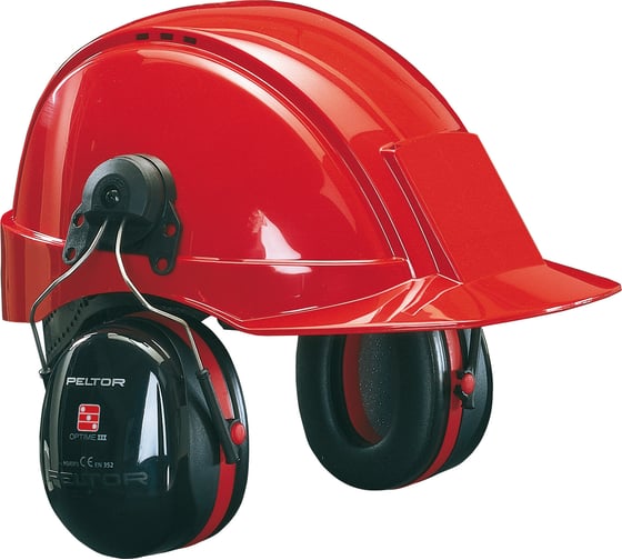 Противошумные наушники с креплением на каску 3М PELTOR Optime III H540P3E-413-SV 7000039624