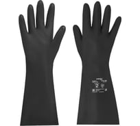 Перчатки латексные ОФИСМАГ 12 пар КЩС-1 ULTRA STRONG химически устойчивые двуслойные р.8-8,5,RABBITEX EXPERT 609271