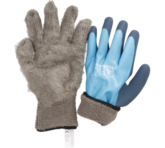 Перчатки водонепроницаемые утепленные WINTER размер L (9) PROTECT2U P531-49