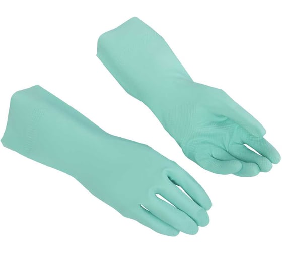 Перчатки нитриловые Vileda Professional Универсальные, зеленый, S (нов. арт. 174379) 100800