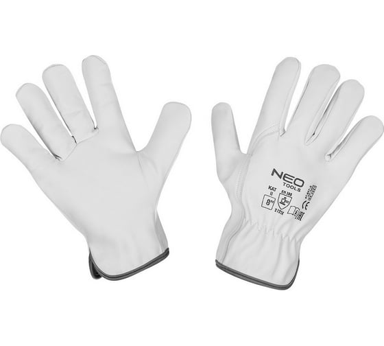 Рабочие перчатки NEO Tools 2122X козья кожа, размер 9 CE 97-657-9