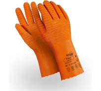 , Перчатки ФИШЕР (CG-948), интерлок, латекс, 300 мм, цвет оранжевый (8), пар, Пер Manipula Specialist Пер 629/8
