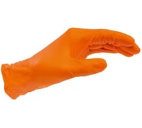 Перчатки нитриловые усиленные оранжевые mte Grip Р.XL, 2899470123