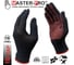 Перчатки рабочие нейлоновые Master-Pro® 10 пар МИКРОТАЧ черный с ПВХ покрытием, принт № 1, размер 10 (XL), 2513-NPVC-BLC-PR1-L-10 2