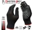 Перчатки рабочие нейлоновые Master-Pro® 200 пар МИКРОТАЧ черный с ПВХ покрытием, принт № 2, размер 10 (XL), 2513-NPVC-BLC-PR2-L-200 2