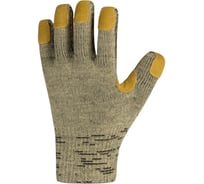 Перчатки Armprotect термостойкие параарамидно-шерстяные, со спилковыми накладками, ВАСАБИ УЛЬТРА Р р9 П2680-1