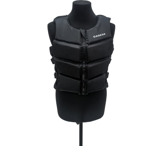 Страховачный жилет GAOKSA  спорт чёрный  SGSblack-90-110