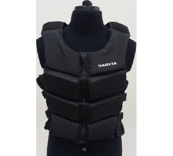 Страховачный жилет GAOKSA  спорт чёрный  SGSblack-130-150 1