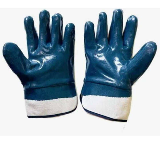 Перчатки нитриловые ГРИПСО полный облив, манжет-крага, р.10,5,  10шт GP0533-10 1