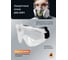 Очки защитные от запотевания Jeta Safety закрытые с двусторонным незапотевающим покрытием, прозрачные линзы, JSG-2291 2