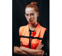 Очки защитные Jeta Safety открытые (от запотевания и царапин) прозрачные линзы JSG-7680