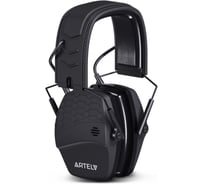 Профессиональные стрелковые наушники ARTELV КРЕЧЕТ, гелевые амбушюры, чёрные AKRGBL