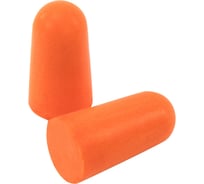 Беруши одноразовые RABBITEX пенополиуретановые без шнурка SNR 43дБ, КОМПЛЕКТ 200 пар (1 пара в пакете), 671312