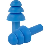 Беруши многоразовые RABBITEX термопластэластомерные без шнурка SNR 32дБ, КОМПЛЕКТ 150 пар (1 пара в контейнере), 671316