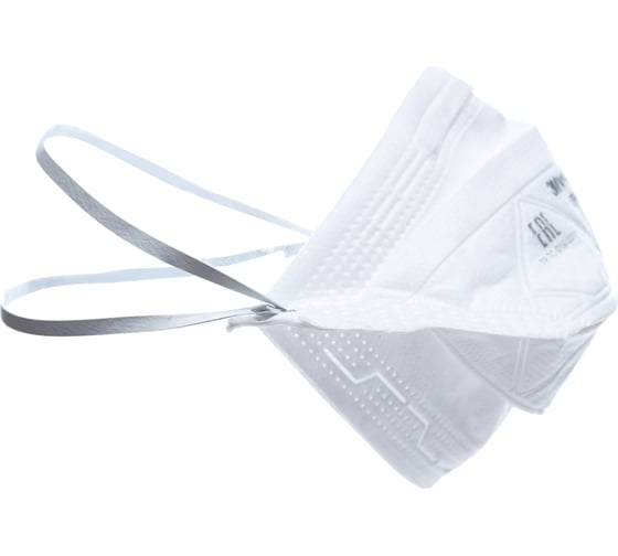 Противоаэрозольная фильтрующая полумаска 3М VFlex 9152RS класс защиты FFP2 25 шт. РОЗ 7100102654