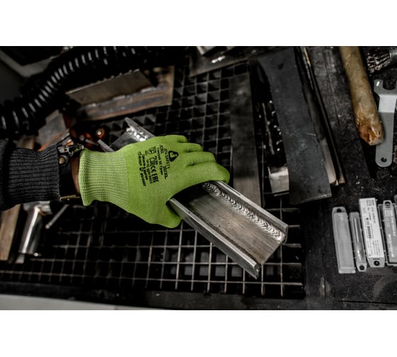 Бесшовные перчатки Jeta Safety от порезов (5 класс), разм.XXXL/12, JC061-XXXL