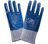 Перчатки 2Hands 6595 р.9, полиэстер/полное покрытие нитрилом, защитный манжет 6595- 9