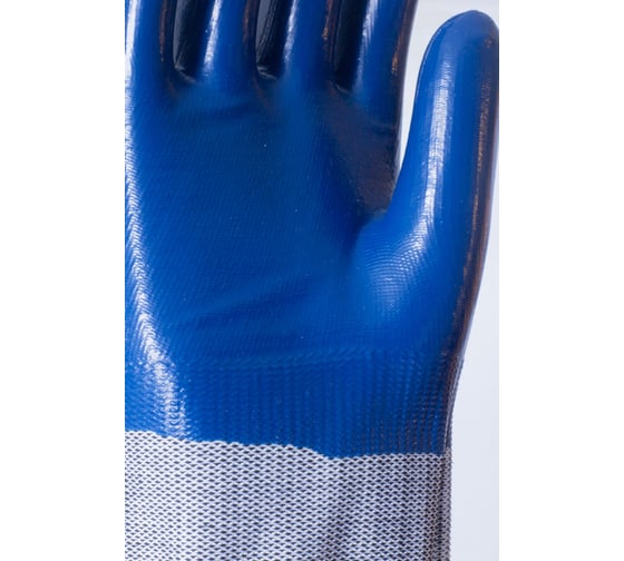 Перчатки 2Hands 6595 р.10, полиэстер/полное покрытие нитрилом, защитный манжет 6595-10