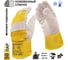 Перчатки-краги зимние Master-Pro® 50 пар. Категория В. ВИНТЕР-В (МЕТЕЛЬ) спилковые комбинированные с искусственным мехом, размер 10,5 (XL), 9415-KWM-B/HB/S-50 7