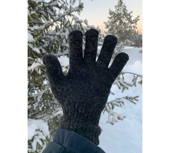 Двойные полушерстяные перчатки с подогревом Master-Pro® 10 пар ТАЙГА с разветвителем питания, плотность 2х10/10, размер 9 (L), 16507-TEH-2S-10 1