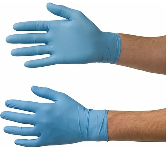 Нитриловые перчатки Colad Disposable Nitrile Gloves, 100шт, размер XL, 530902