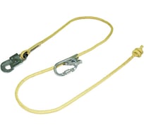 Строп ПРОГРЕСС СЕФЕТИ К (с зажимом) огнеупорный из веревки 2 м с зажимом ползунковоло типа Строп К с зажимом