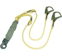 Строп ПРОГРЕСС СЕФЕТИ огнеупорный двойной из регулируемой до 2 м веревки с амортизатором Строп аКдр