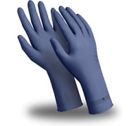 Перчатки Manipula Specialist ЭКСПЕРТ (DG-030), нитрил/неопрен, 0.23 мм, неопудренные, текстурированные, цвет синий (6), пар, Пер 627/7