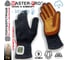 Полушерстяные перчатки Master-Pro® 2 пары 3-х слойные без покрытия с интегрированным в манжету термометром-гигрометром ТАЙГА (Т3С-ТГБ), утеплитель синтепон, плотность 3х10/10, размер 9, 17007-TT3СTGW-2 2