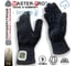 Полушерстяные перчатки Master-Pro® 2 пары 3-х слойные без покрытия с интегрированным в манжету термометром-гигрометром ТАЙГА (Т3С-ТГБ), утеплитель синтепон, плотность 3х10/10, размер 9, 17007-TT3СTGW-2 3