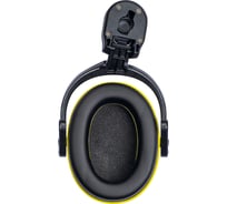 Наушники противошумные Uvex Феос K2P на каску Феос, черно-желтые, SNR 30 дБ, арт. 2600214