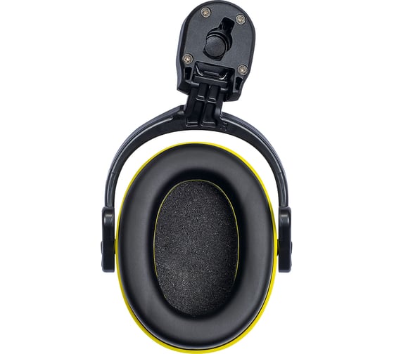 Наушники противошумные Uvex Феос K2P на каску Феос, черно-желтые, SNR 30 дБ, арт. 2600214 1