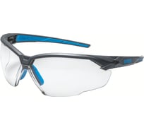 Очки открытые Uvex Саксид, линза: прозрачная, оправа: черно-синяя, арт. 9181265