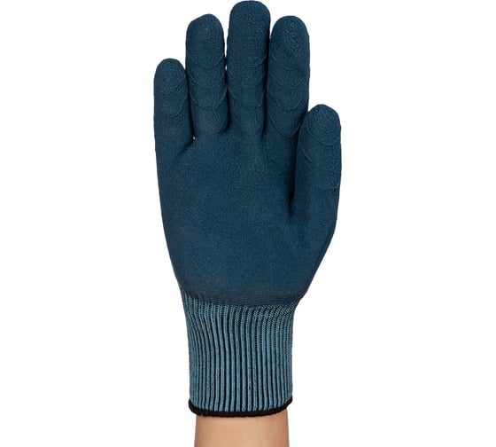 Перчатки полиэфирные с покрытием вспененным латексом NewLine 3/4, утепленные, 10 пар 168109/6_10 1