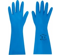 Перчатки нитриловые RABBITEX КЩС STRONG КОМПЛЕКТ 12 пар, химически устойчивые, синие, р.10-10,5 XL (оч.большой) 700909