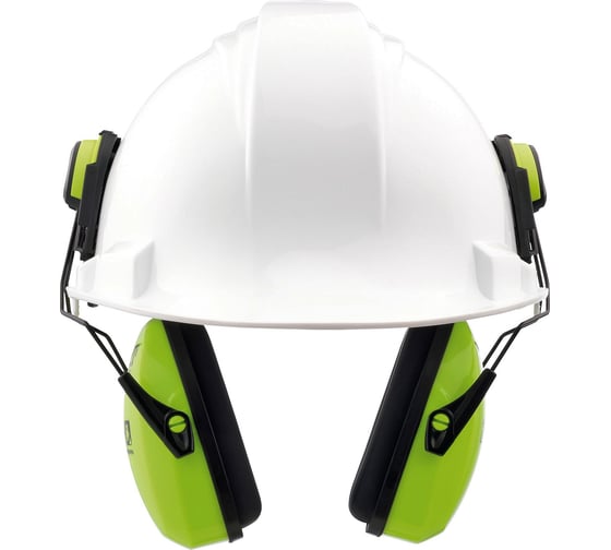 Сигнальные противошумные наушники Honeywell Лайтнинг Хай-Виз Л1HHV с креплениями на каску 1015021