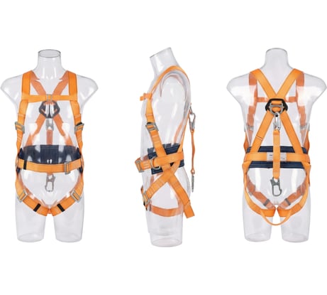 Страховочная привязь СПР-03 со стропом ленточным с амортизатором ТМ Gigant аА