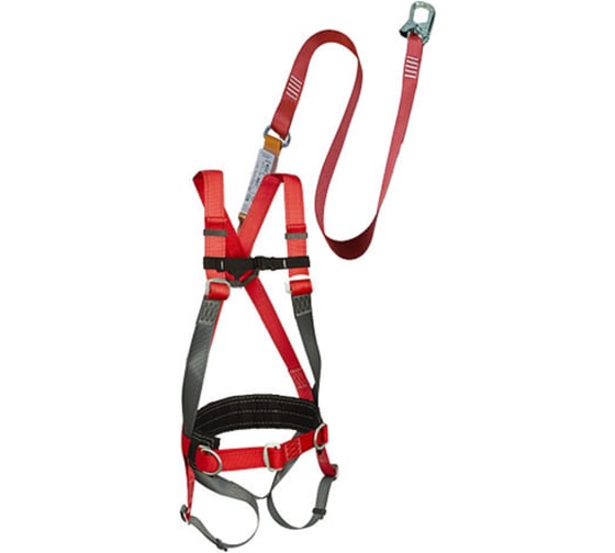 Страховочная привязь СПР-03 со стропом ленточным с амортизатором ТМ Gigant аА 1
