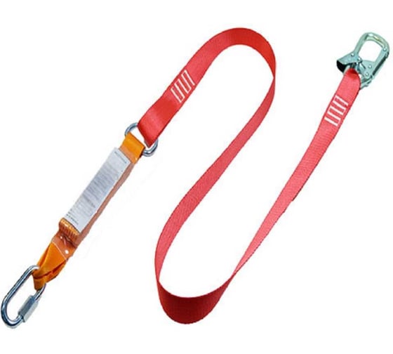 Строп из полиамидного каната двухветвевой с амортизатором аВКд с карабинами ТМ Gigant КР-03;КР-05 1