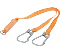 Строп ленточный двухветвевой с амортизатором аАд с карабинами ТМ Gigant КР-03; КР-50