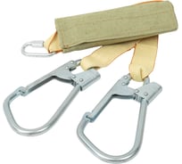 Строп огнестойкий ленточный двухветвевой с амортизатором с карабинами КР-03;КР-50, ТМ Gigant аАд-Т(BG)