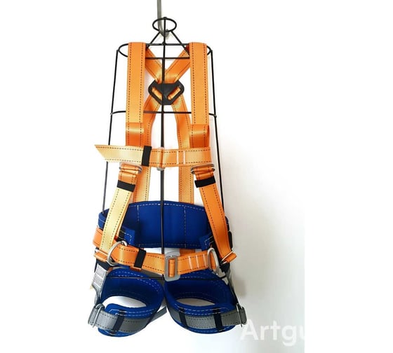 Страховочно-удерживающая привязь МОЛОТ с наплечными и набедренными лямками, СУПР 2 Ж вид2 размер М Эконом СУПР 2 Ж вид2 М Эконом 1