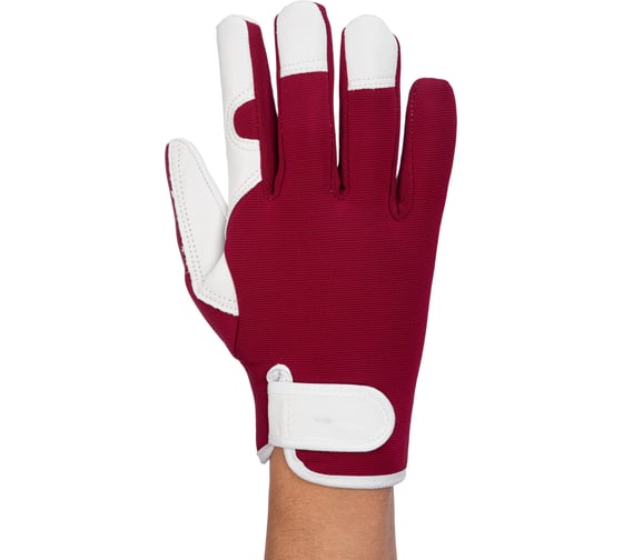 Перчатки NewLine комбинировнные со спилком, на липучке, 10 пар 168165_10 1